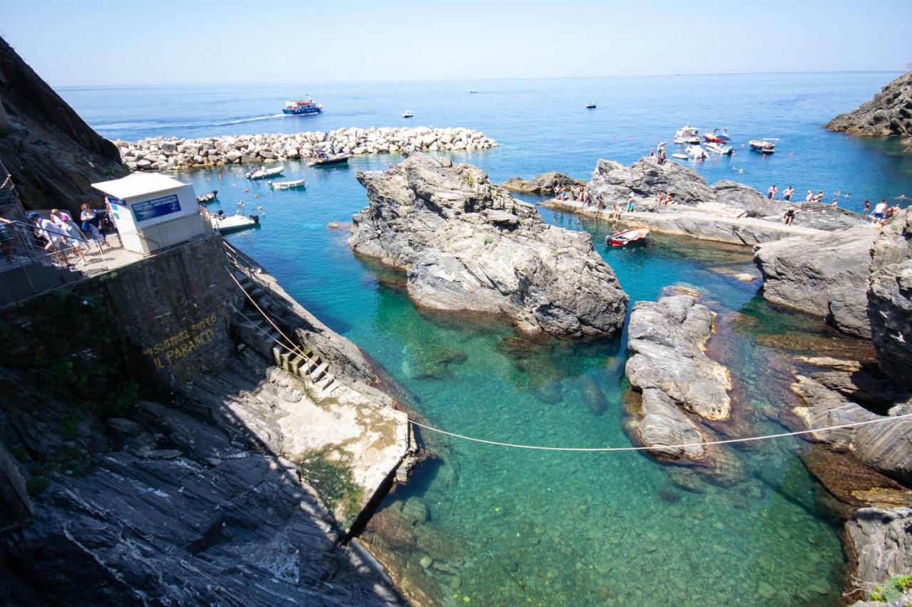 Ca' De Carlin Apartman Manarola Kültér fotó